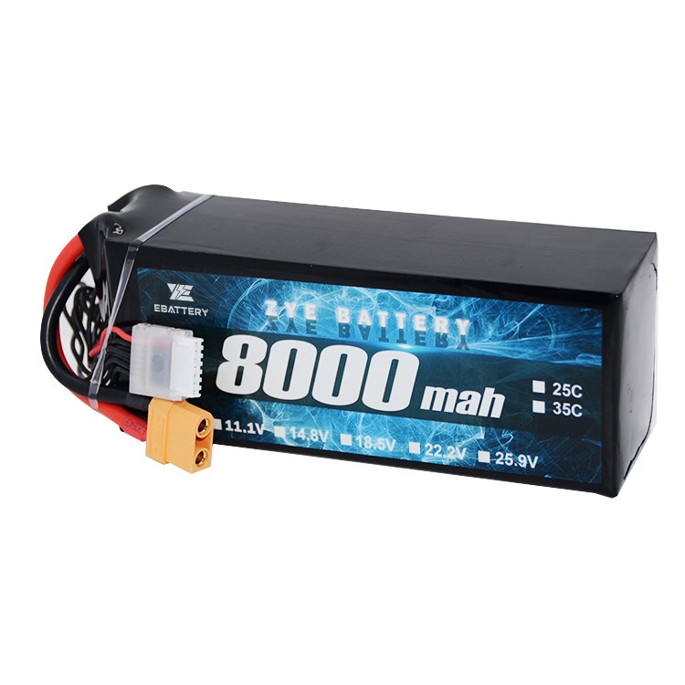 Qual classificação atual você deve escolher para o seu ESC com uma bateria LIPO?