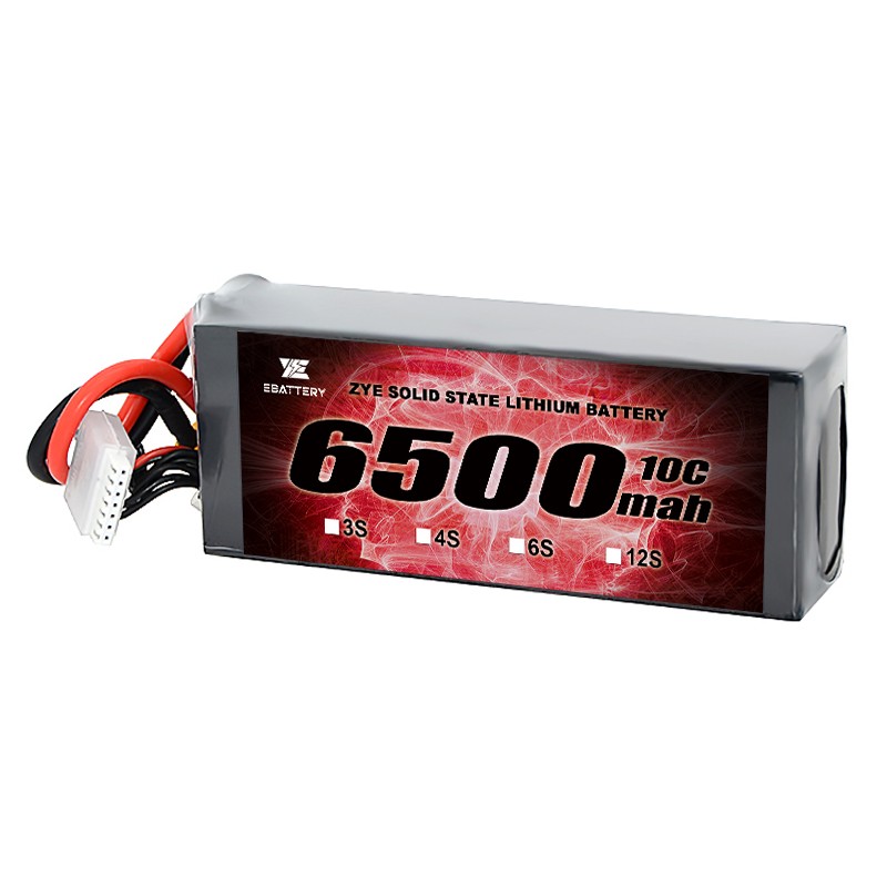 Bateria de estado semi-sólido 6S 6500mah