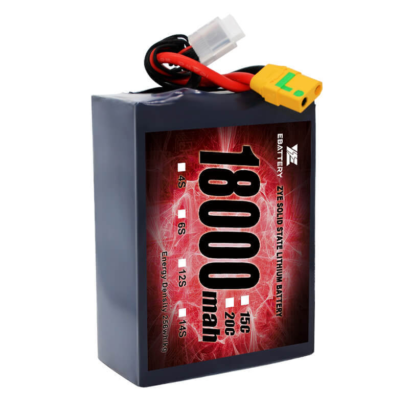 Bateria de estado sólido LI 18000MAH alta tensão