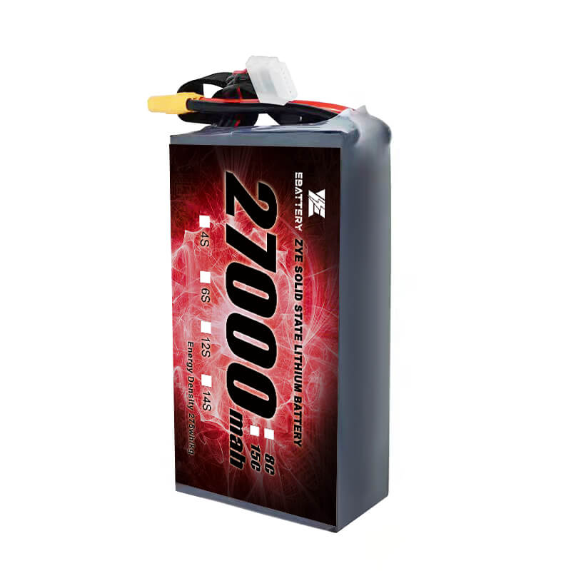 Li de alta densidade de energia, estado sólido 27000mAh bateria