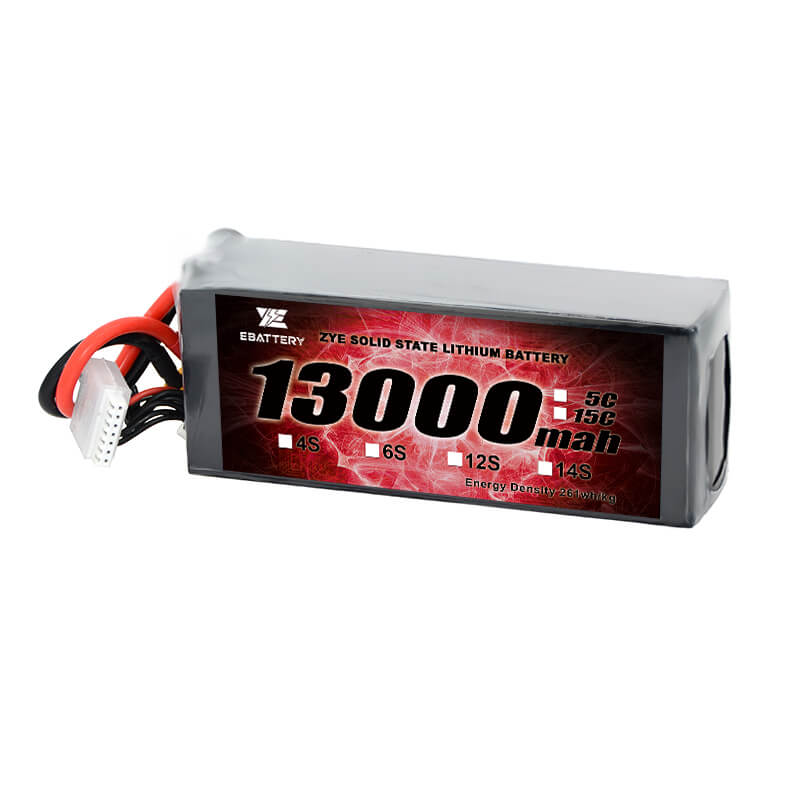 Bateria de estado sólido Li de alta tensão 13000MAH