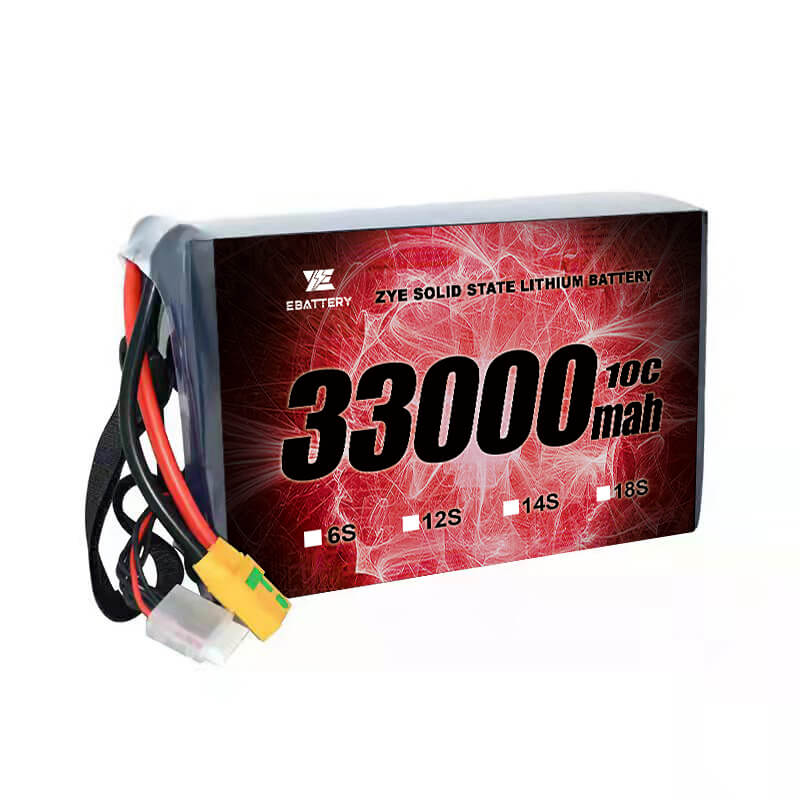Bateria de estado sólido de alta tensão e alta energia 33000mah LI