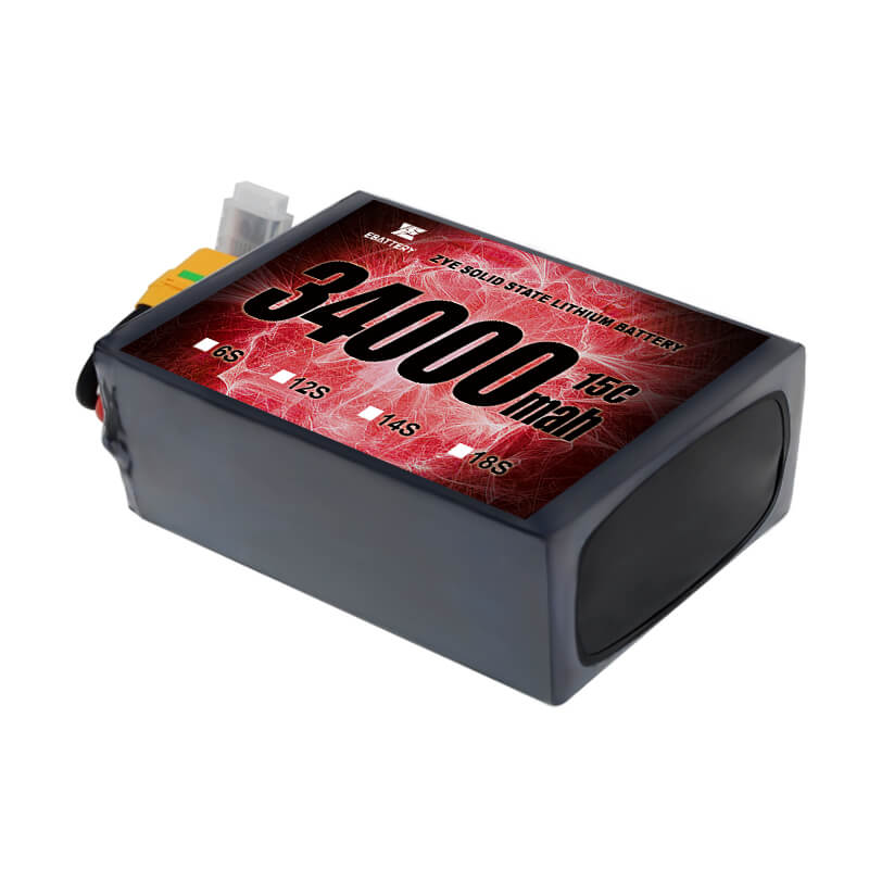 Li hv 34000mAh 24s Bateria de estado sólido
